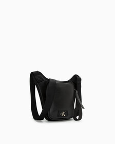 CKJ Tagged Phone Crossbody Bag, BLACK, hi-res