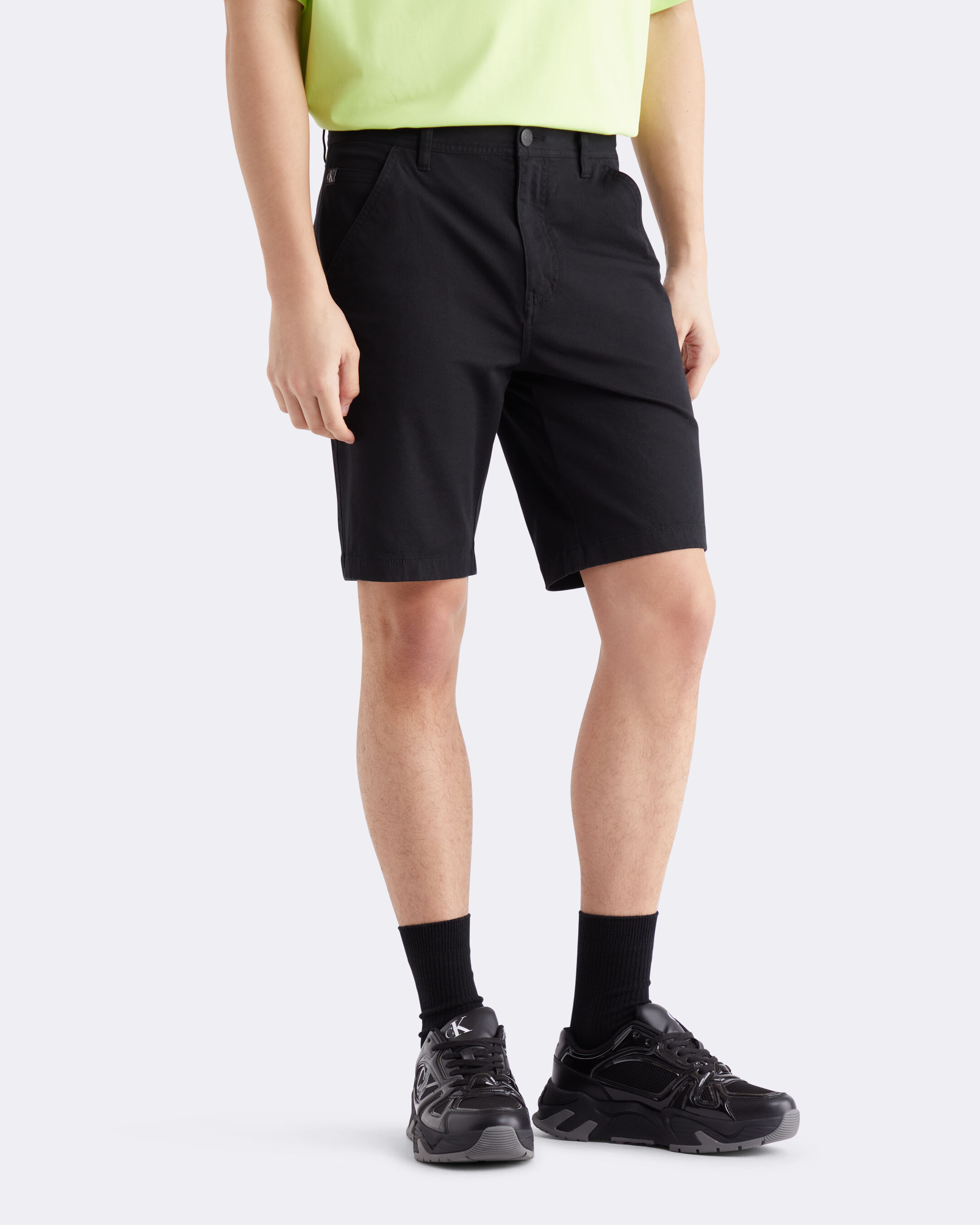 Straight Chino Shorts black Calvin Klein Malaysia