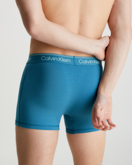 ATHLETIC COTTON 2 PACK TRUNKS