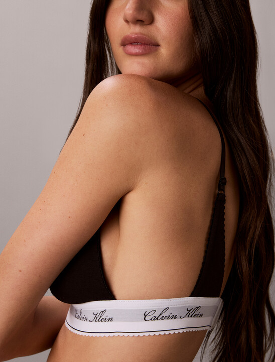Icon Cotton Modal Triangle Bra
