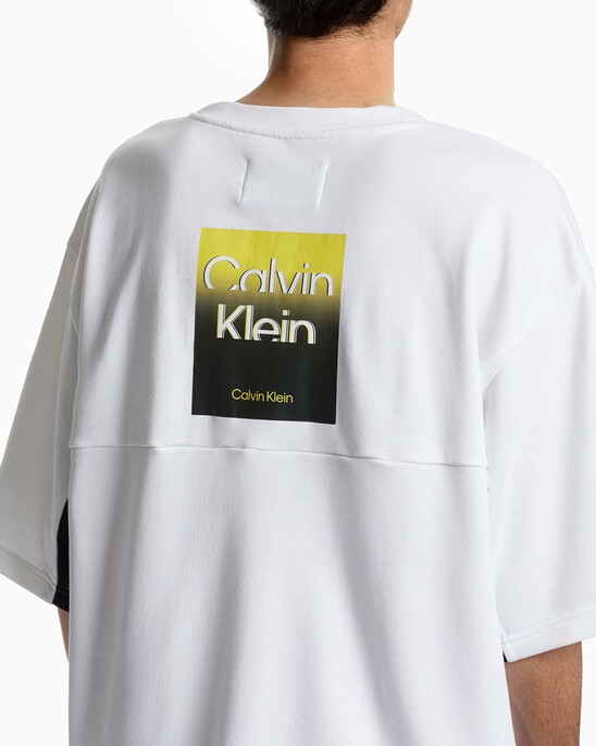 Unisex Color Block Crew Neck Sweatshirt
