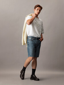 37.5 Regular Denim Shorts, Denim Light, hi-res