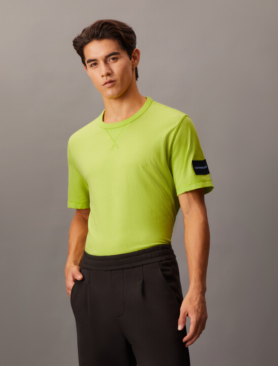 Institutional Logo Sleeve Badge Tee