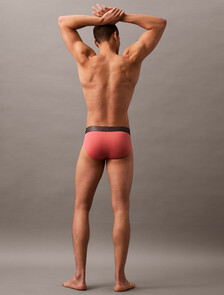 Brushed Micro Jersey Hipster Brief, Antique Pink, hi-res