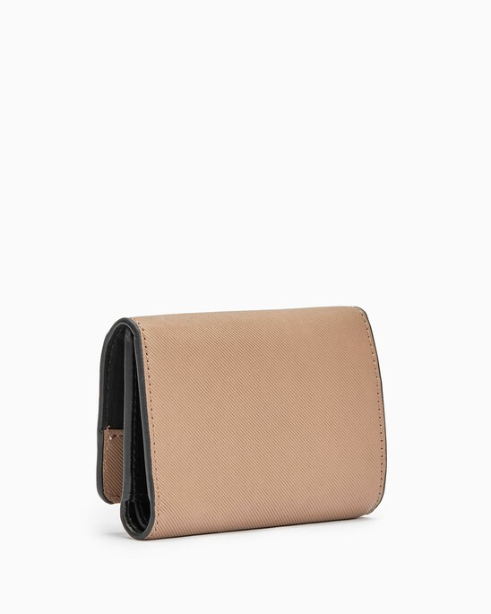 Minimal Monogram Medium Trifold Wallet