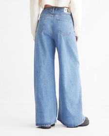 Reconsidered Low Rise Loose Jeans, Light Blue, hi-res