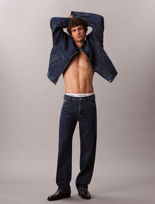 Workwear Denim Jacket, INDIGO GRAVEL, hi-res