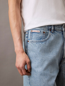 90's Regular Denim Shorts, CK LT INDIGO, hi-res