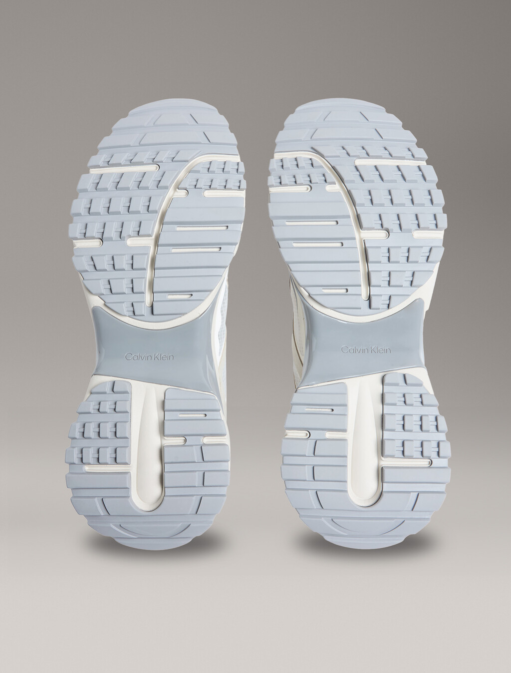 Trailblazer &mdash; Mesh Mix Runner Trainers, Oatmeal/Marshmallow/Cloudburst, hi-res