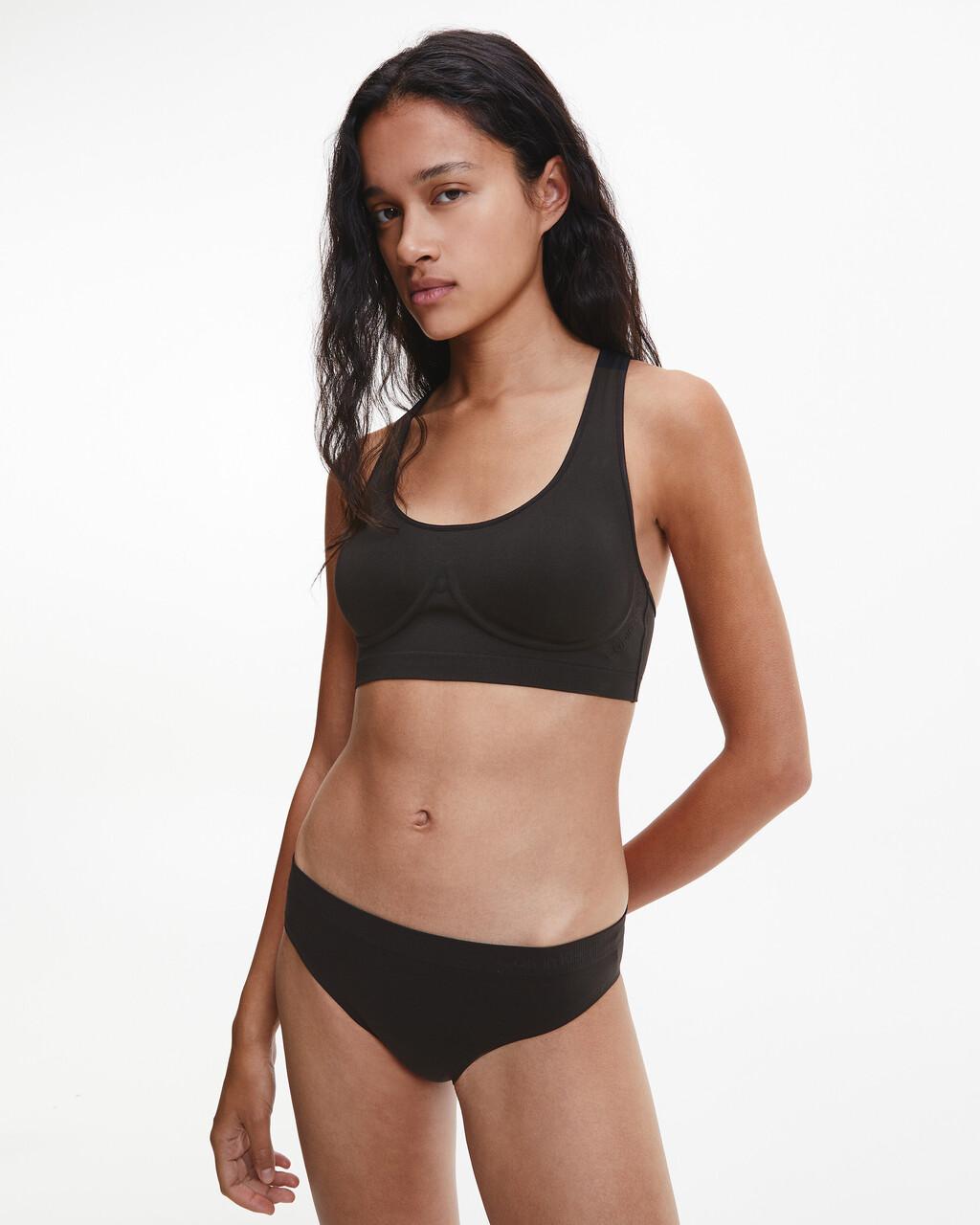 BONDED FLEX BIKINI, Black, hi-res