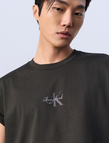 Jung Kook for Calvin Klein Monologo T-Shirt, Peat, hi-res