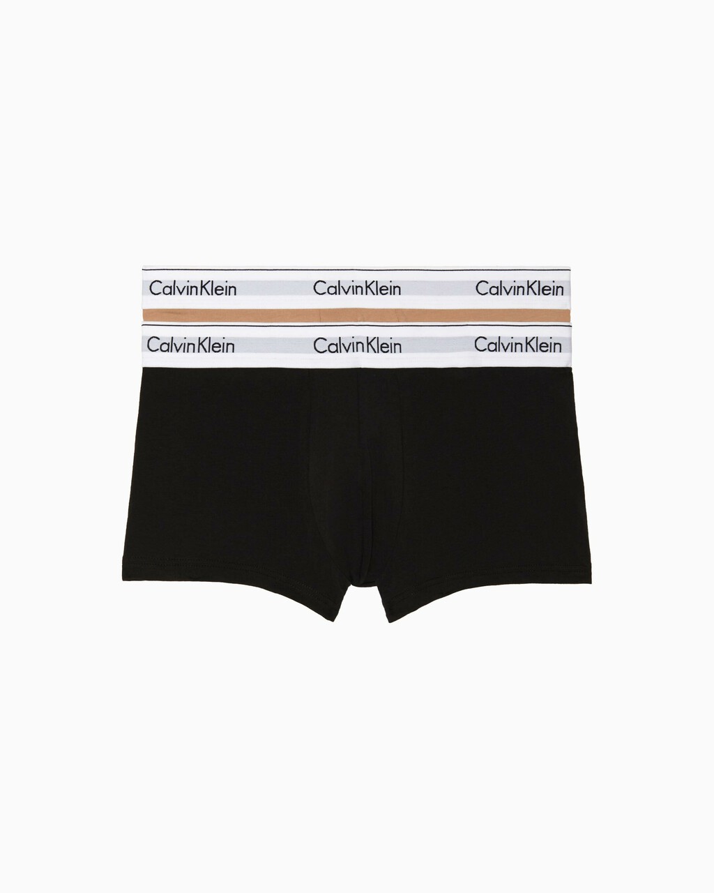 MODERN COTTON STRETCH TRUNKS 2 PACK, BLACK CEDAR, hi-res