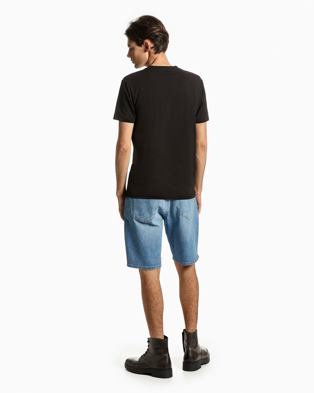 NEON CALVIN SLIM TEE, Ck Black, hi-res