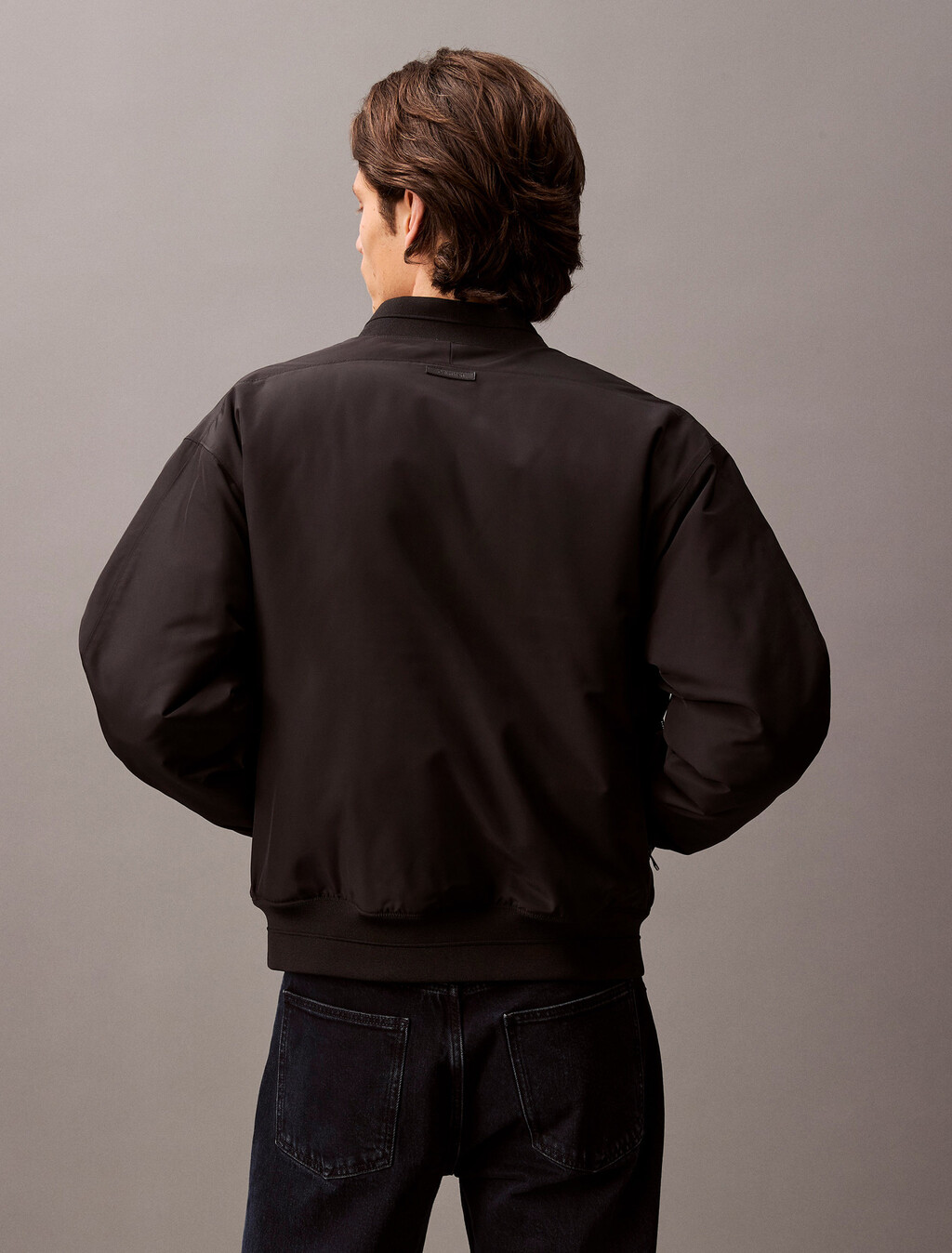 Hero Matte Classic Bomber Jacket, Black, hi-res