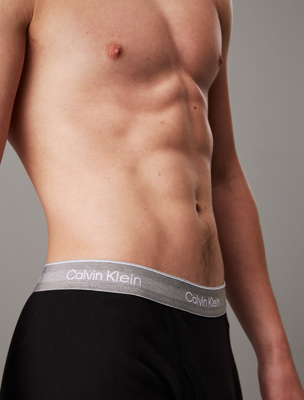 Cotton Classics Trunk 3 Pack, black w/ glacier wb/ black w/ grey heather wb/ bla, hi-res