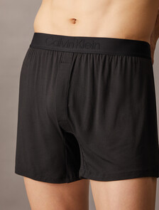 Ultra Soft Modal Slim Boxer, Black, hi-res