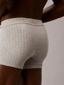 Trunks - Heritage Classic Cotton, grey heather w/ punch pink, hi-res