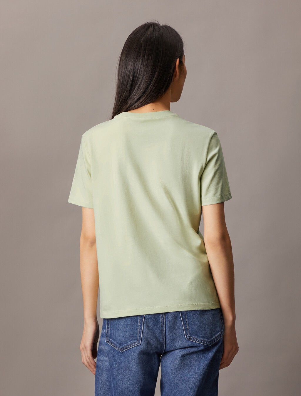 Monogram T-shirt, Aloe Wash, hi-res