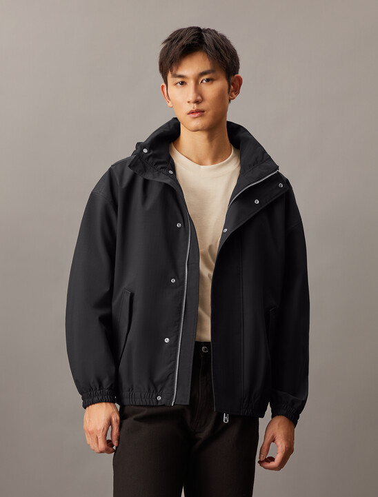 Packable Hooded Technical Jacket