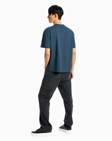 MONOGRAM RELAXED FIT TEE, INK-410PPK, hi-res