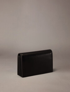 Flap Accordion Card Case, Black, hi-res