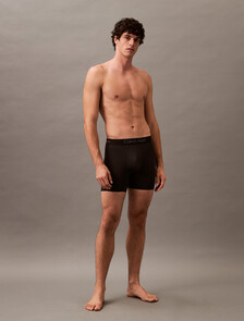 Microfiber Tech Boxer Brief, Black, hi-res