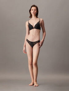 CK Black Sequin Bikini, Black, hi-res