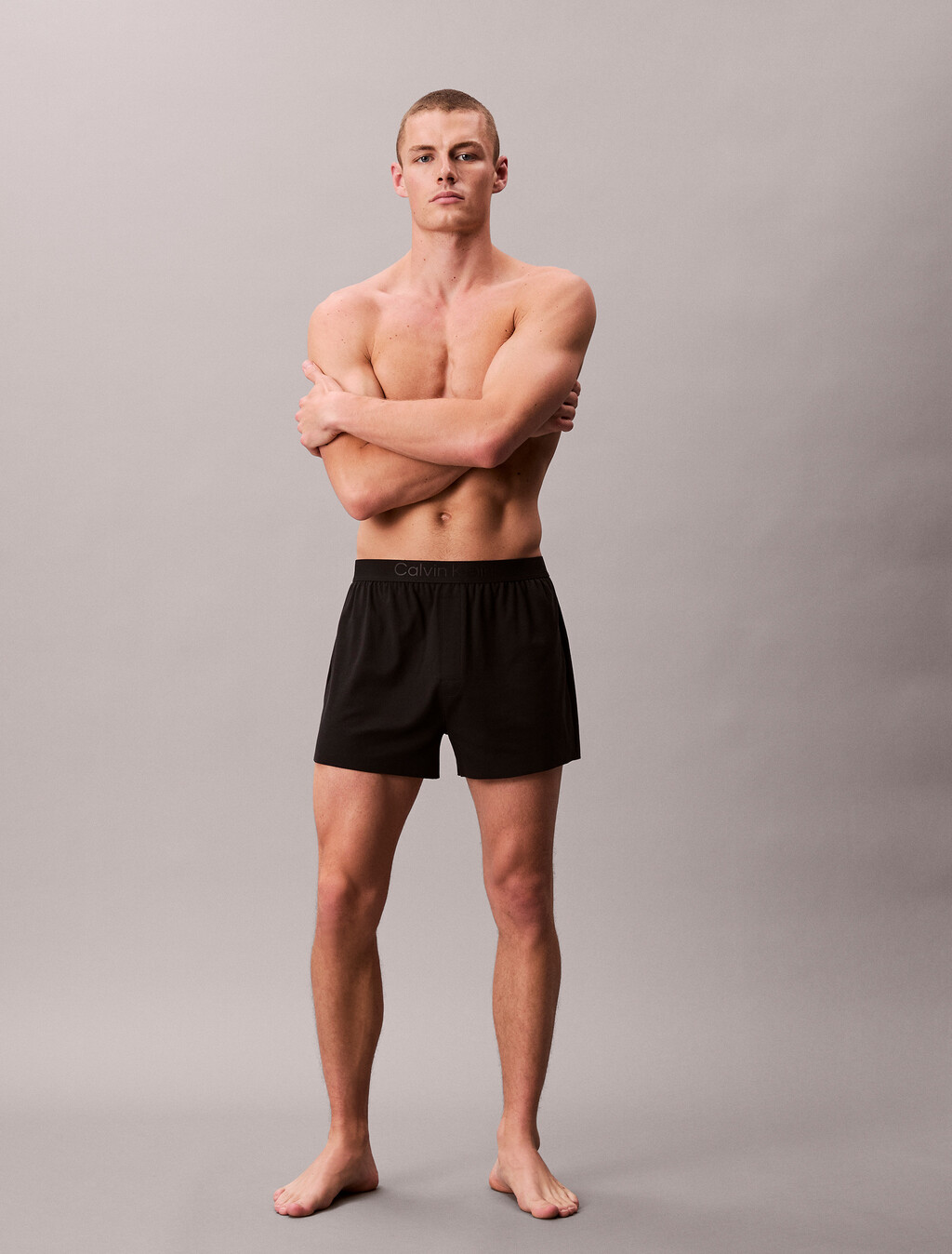 CK Black Slim Fit Boxers, Black, hi-res