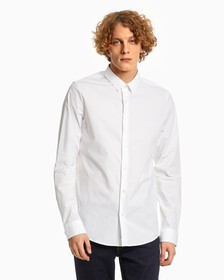 Slim Shirt, Bright White, hi-res