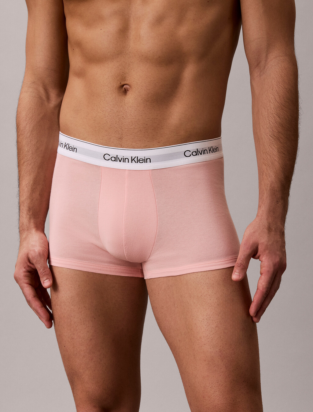 Icon Cotton Stretch Trunks 2 Pack, Bright Peach/ Breezy Blue, hi-res