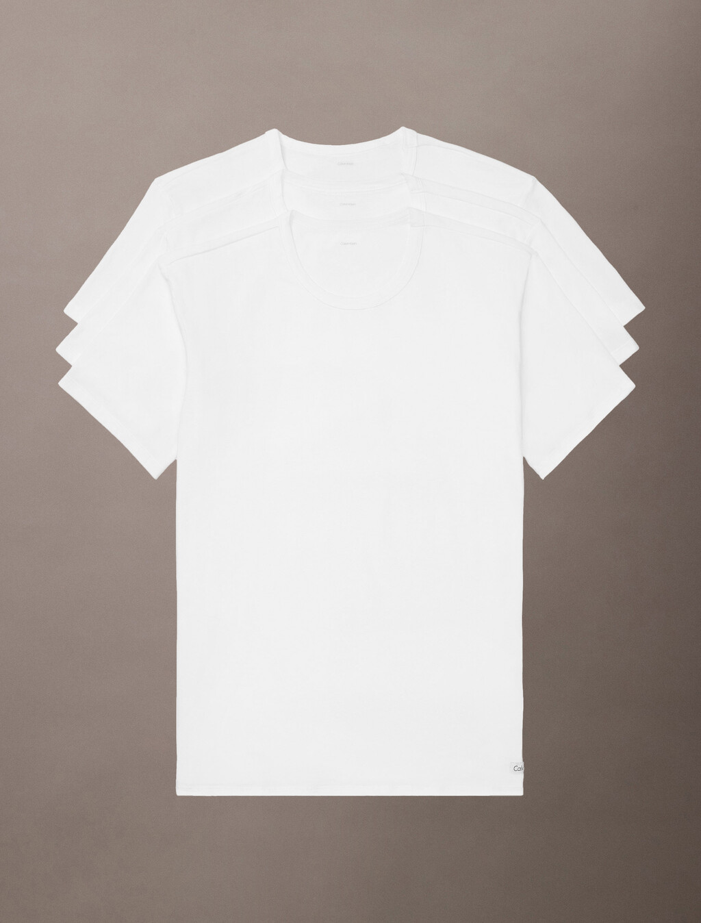 3 Pack Cotton Stretch Crewneck Tee, 3 WHITE (Legacy 100), hi-res