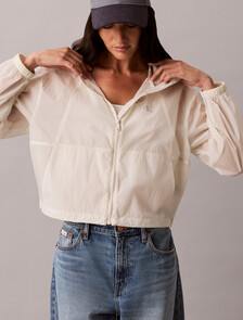 UPF Ultralight Short Windbreaker, Chalk, hi-res
