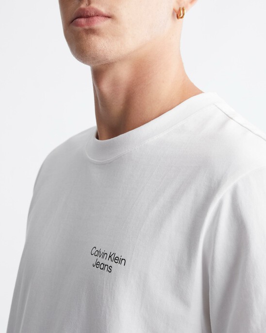 Varsity Curved Logo Tee