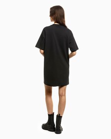 BLACK ARCHIVAL MONOGRAM T-SHIRT DRESS, Ck Black, hi-res