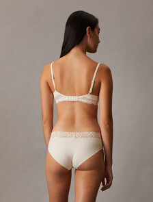Attraction Light Lined Demi Bra, Ivory, hi-res