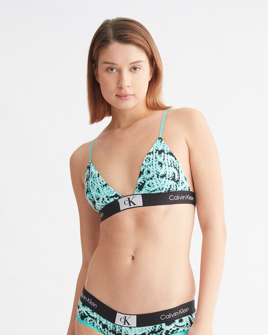 CALVIN KLEIN 1996 LIGHTLY LINED TRIANGLE BRA