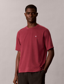 Performance Cotton Blend Gym T-shirt, Established Red, hi-res