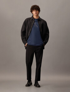 Monogram Regular Tee, Dark Sapphire, hi-res