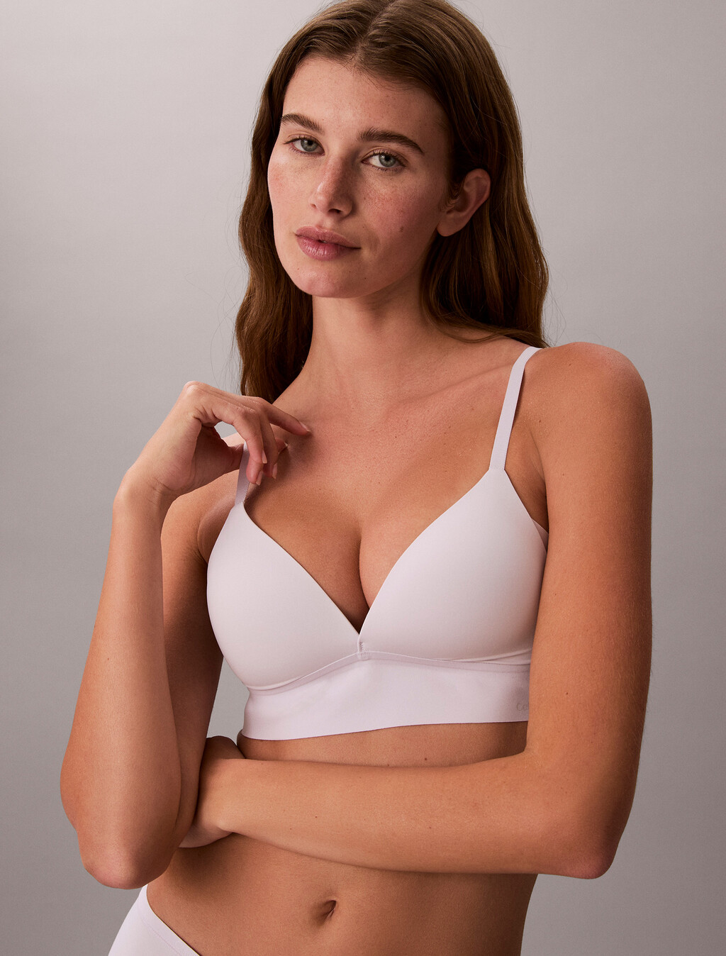 Invisibles Lightly Lined Triangle Bra, Frosty Lilac, hi-res