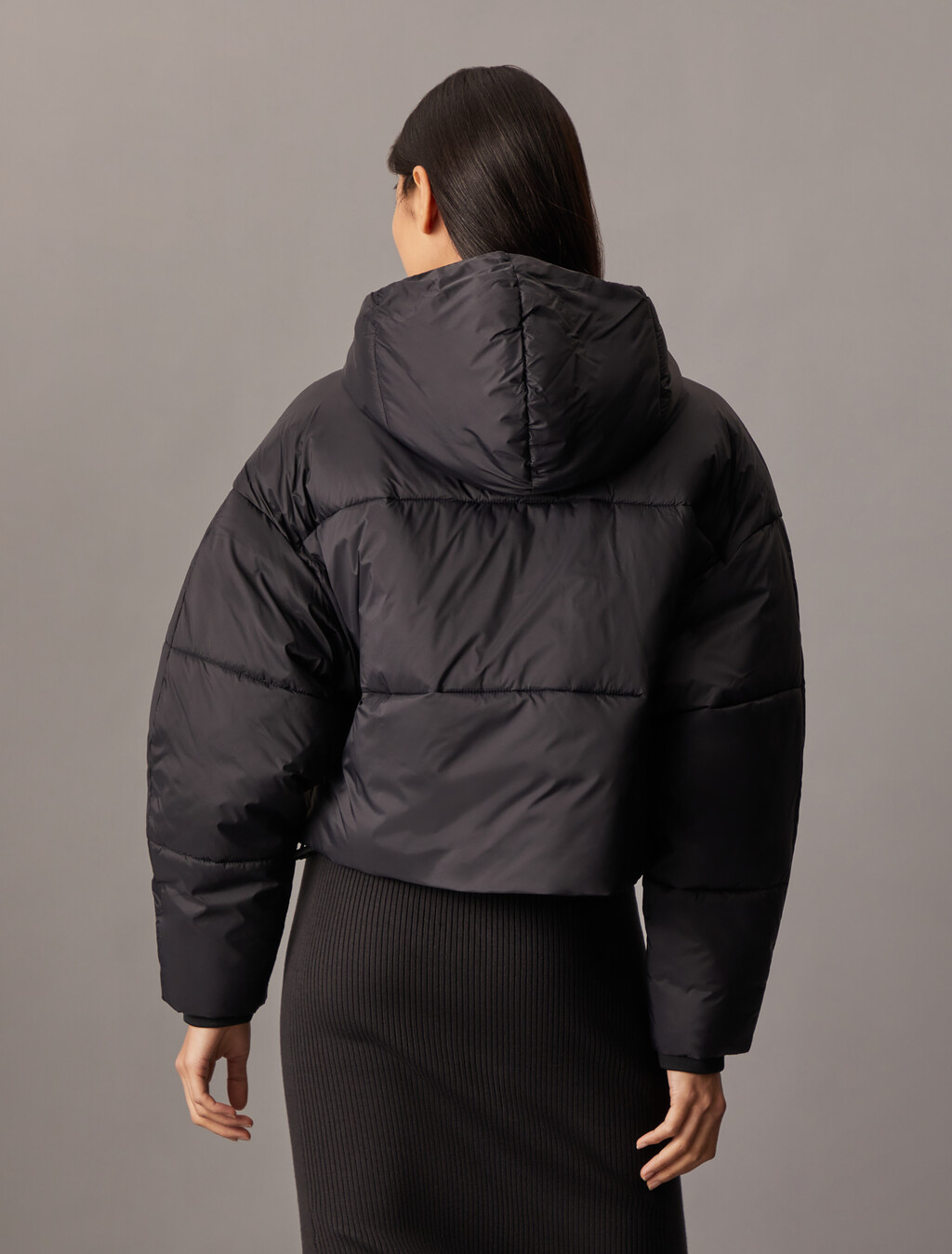 Heavyweight Puffer Jacket, Black Beauty, hi-res