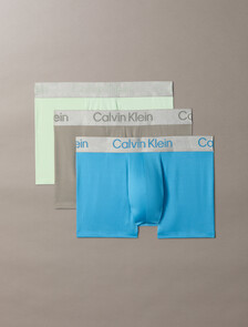 3 Pack Trunks - Micro Stretch, MOON MIST/SEAFOAM WAVE/CENDRE BLUE, hi-res
