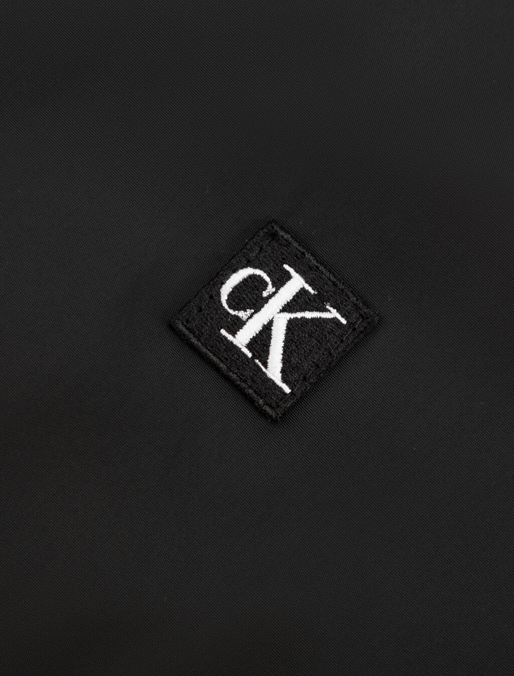 CK Badge Nylon Bomber Jacket, Ck Black, hi-res