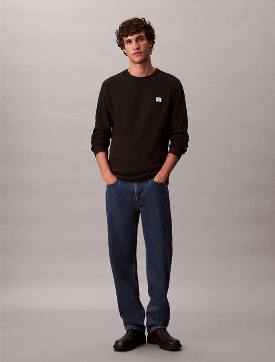 Long Sleeve Waffle T-shirt