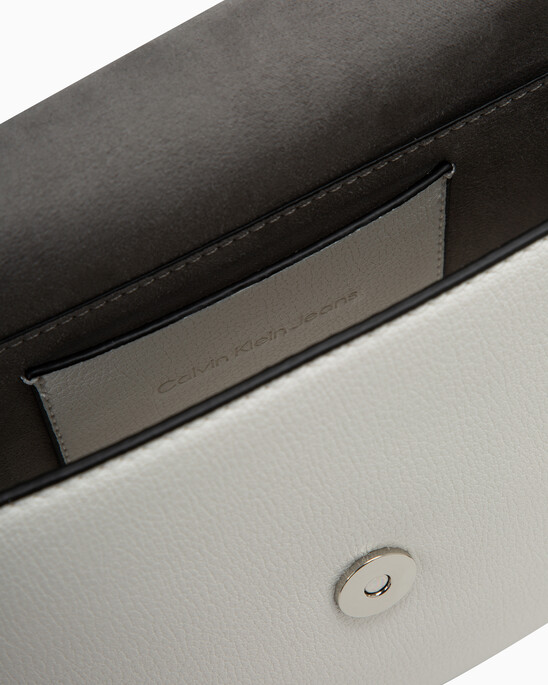 CKJ Minimal Monogram Saddle Bag