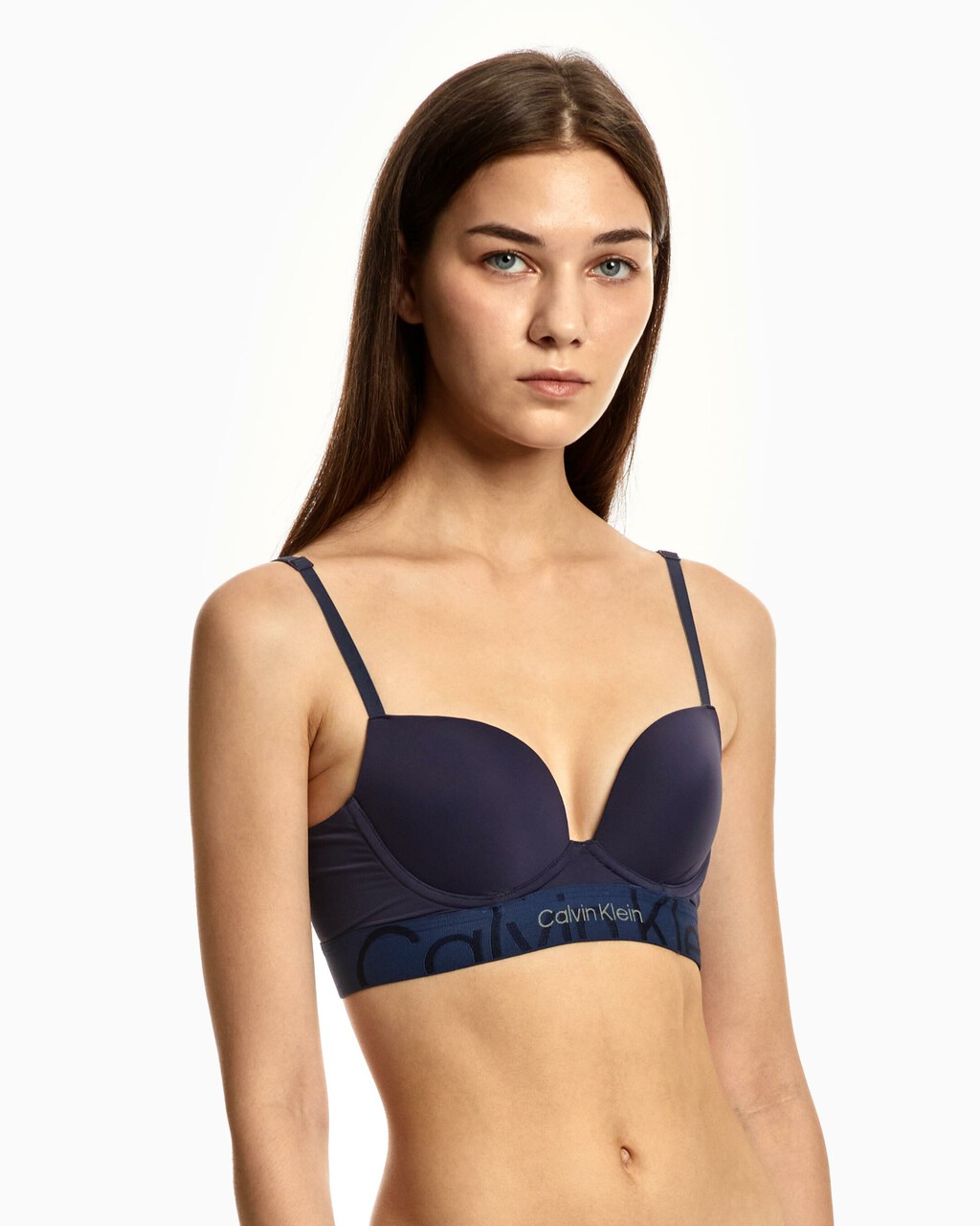 Calvin Klein Icon Plunge Push Up Bra F3647 - Macy's