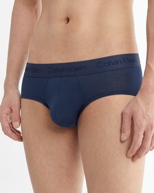 CK BLACK ULTRA SOFT CASHMERE HIPSTER BRIEFS, Blue Shadow, hi-res