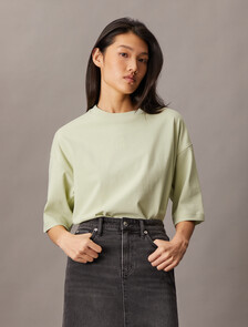 Relaxed Gloss Logo T-shirt, Aloe Wash, hi-res