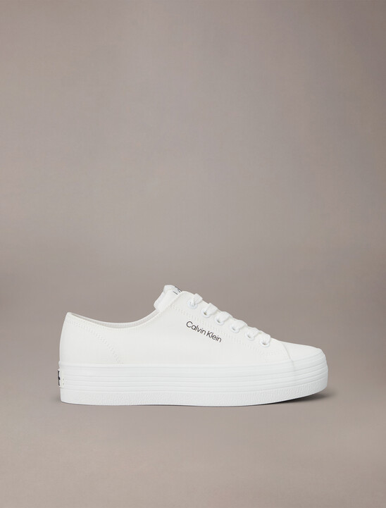 Recycled Cotton Flatform Sneaker