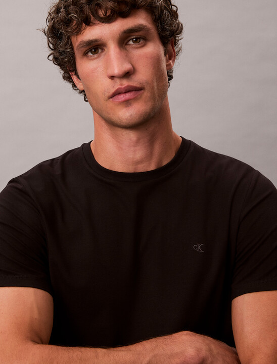 Stretch Cotton Slim Tee