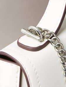 Monogram Logo Hardware Tote Bag, Lily White, hi-res